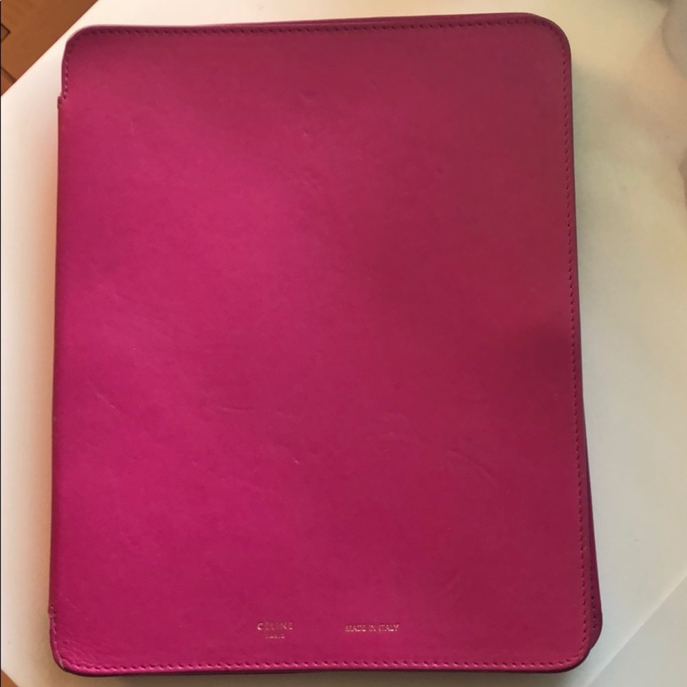 Celine IPad Case Hot Pink
